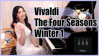 Vivaldi  Winter 1  The Four Seasons  by Benny piano [upl. by Micheline]