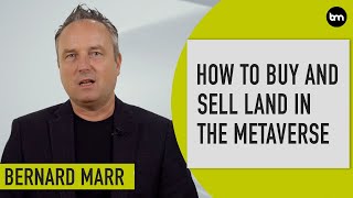 How To Buy Virtual Land amp Real Estate In The Metaverse [upl. by Terina]