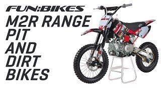 Product Overview Funbikes M2R Range of Pit amp Dirt Bikes [upl. by Chastity]