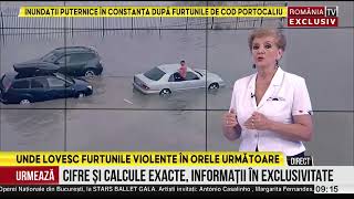 Cod roşu de ploi şi inundaţii pe Litoral ANM anunță fenomene extreme în 13 localităţi din Constanţa [upl. by Antone]