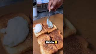 Malai Toast amp Kasar Chai Yammy 🤤💫 mdyusuf4hmed streetfood kolkata [upl. by Dorca]