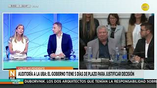 Auditoria a la UBA el gobierno tiene 5 días de plazo para justificar su decisión │N800│ 301024 [upl. by Annail]