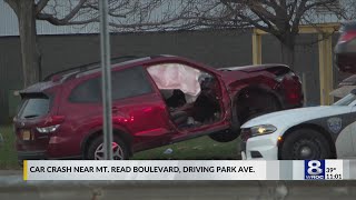 1 hospitalized after crash in Rochester [upl. by Dorrej960]