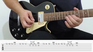 Red Hot Chili Peppers  The Zephyr Song Solo  Guitar Cover TAB [upl. by Lindo621]