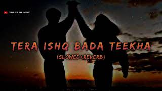 TERA ISHQ BADA TEEKHA  SLOWEDREVERB  JAVED ALI  SHREYA GHOSHAL  SAJIDWAJID  XPERT MELODY [upl. by Reich]