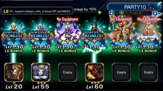 FFBE  FFXVI Vision World  Rank 1 with FFXVI Units amp support [upl. by Adhern]