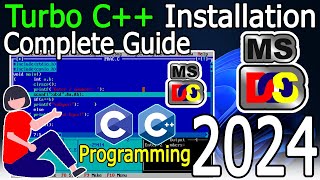 How to install Turbo C for C and C programming on Windows 1011  2024 Update [upl. by Philip]