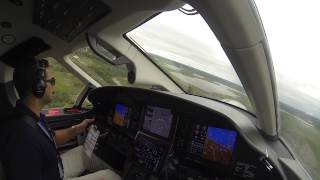 Pilatus PC12 balked landing [upl. by Halliday814]