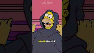 THE DAY HOMER BECAME DEATH simpsons [upl. by Ahsauqal383]