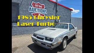 1985 Chrysler Laser XE Turbo With EVA [upl. by Netaf765]