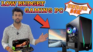 Low Budget Gaming PC Build under RS 26000 [upl. by Merat]