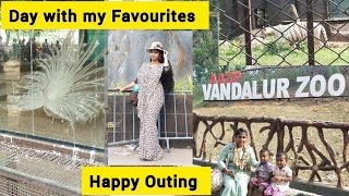 Trip to Vandalur Zoo  Day in my life vlog subscribe vandalurzoo SharmysVlogs [upl. by Hobbie]