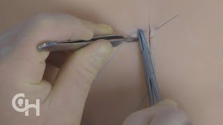 Suture Basics Vertical Mattress [upl. by Issim]