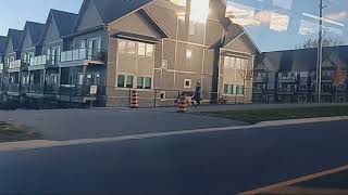 Peterborough Transit route 9 Parkhill from Fleming College to Trent University ride video [upl. by Gaylord]