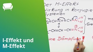 IEffekt und MEffekt einfach erklärt  Chemie  Organische Chemie [upl. by Gnehp]