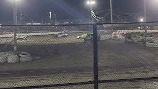 Kankakee County Speedway Friday night racing Compact Makup Feature from 81624 [upl. by Norvan]