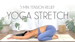 5 Min Yoga Stretch  FEEL GOOD [upl. by Ivie]