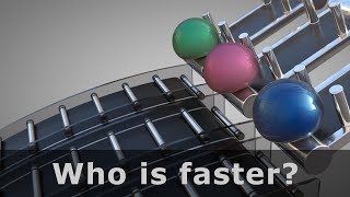 Softbody Simulation V79  WHO IS FASTER ❤️ C4D4U [upl. by Hahnert]