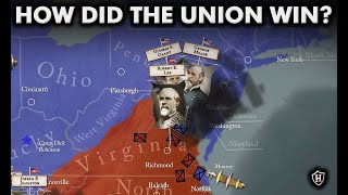 Battle for the South ⚔️ How did the Union Strategy prevail in the American Civil War DOCUMENTARY [upl. by Trula316]