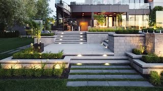 Top 100 Sloped l Terraced Backyard garden Design Ideas for 2022 [upl. by Broddy]