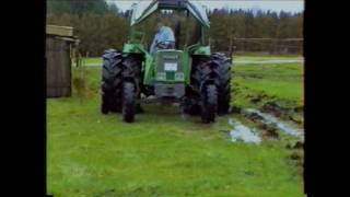 Fendt Farmer 104S mit Evers Tiefenlockerer [upl. by Velick]