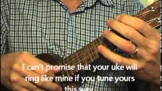 Tuning your ukulele quotF Bb D Gquot [upl. by Zack]