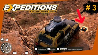 Abstieg mit dem Bodenanker  Expeditions A MudRunner Game 3  Deutsch [upl. by Noseyt167]