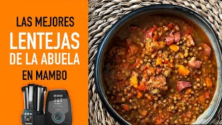 🔴 LENTEJAS de la ABUELA en ROBOT MAMBO 😍 La mejor receta [upl. by Otila]