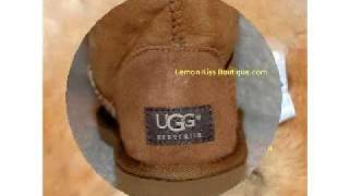 How to Spot fake Ugg Boots REAL pictures [upl. by Schuyler]