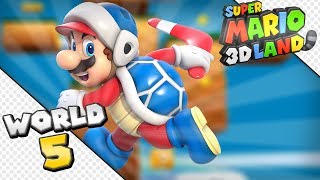 Super Mario 3D Land  World 5  100 [upl. by Langille]