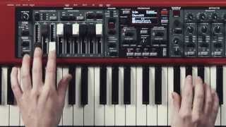 Nord Electro 5  Organ section [upl. by Yroggerg]