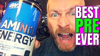 Optimum Nutrition Amino Energy Review  Kettlebell Workout [upl. by Artined]