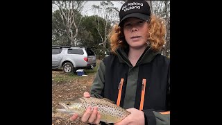 Toolondo trout fishing from the shore with mudeyes [upl. by Franz755]