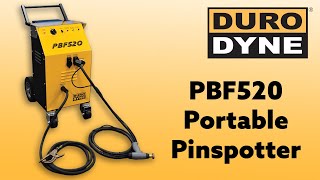 PBF520 Portable Pinspotter from Duro Dyne [upl. by Kumar]