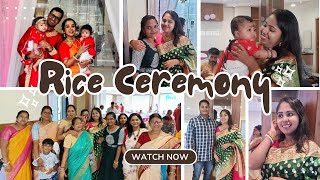 Rice ceremony vlog❤️ Twins baby Annaprashan❤️ Rice ceremony cinematic video❤️ riceceremony [upl. by Bonn]