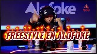 Quimico Ultra Mega  Freestyle En Alofoke EL RAP ME HABLO [upl. by Kappel]