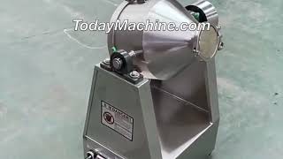 Double Cone Industrial Rotary Drum Dry Powder Mixer [upl. by Rehptsirhc498]