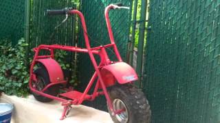 Mini bike build project low buck doodlebug [upl. by Haines478]