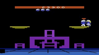 Smurf Rescue in Gargamels Castle Atari 2600 Gameplay [upl. by Pavla728]