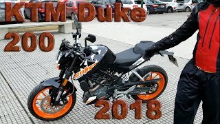 Review KTM duke 200 2018 [upl. by Annohs]