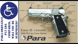 Para Ordnance P12 LDA  Compared to 3 Other Compacts [upl. by Regor]