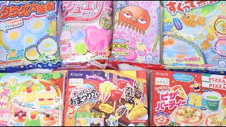 7 Popin Cookin and Interesting Japanese Candy Japan Souvenir DIY Candy [upl. by Alekat140]