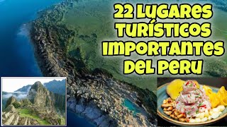 22 LUGARES IMPRESIONANTES DEL PERU [upl. by Eleynad849]