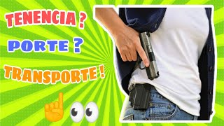 Como Portar Arma Traumatica 🇨🇴 [upl. by Jonah]