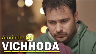 Vichhoda Amrinder Gill Lyrics  Punjabi Song  Amrinder Gill Songs  Vichora ne sanu ada ada karta [upl. by Iddo]