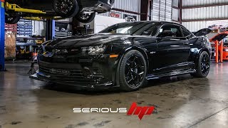 Procharged Camaro Z28 make 979 RWHP at Serious HP [upl. by Doran]