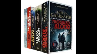 Cormoran Strike Series Robert Galbraith 5 Books Collection Set Troubled Blood Lethal White [upl. by Ruffin]