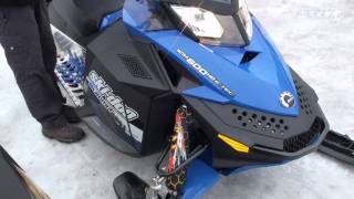 2010 Skidoo renegade Backcountry 600 etec Summit snowmobile [upl. by Haraj]