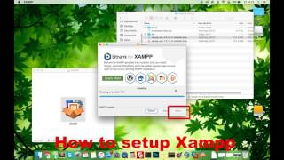 How to install XAMPP on Macbook  Mac OS X [upl. by Adnilg137]