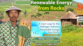 Renewable Energy from Rocks fossilfree futuregreen technologyunderground hydrogen [upl. by Hoi]